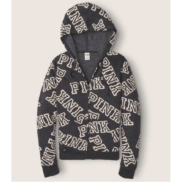 PINK Victoria's Secret Tops - VS Pink Full Zip Hoodie